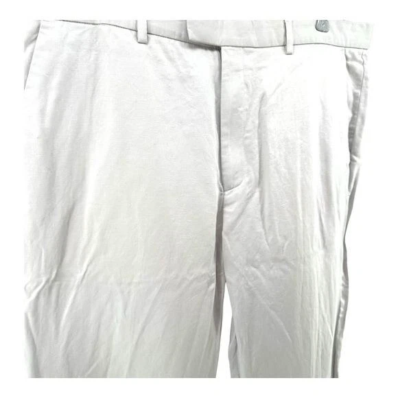 Calvin Klein | Pantalones de mezcla de algodón/lino 36x30 Foto 3 de 4
