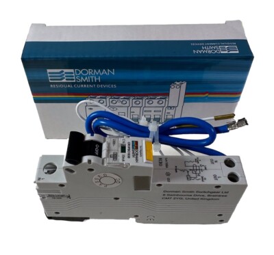 Dorman Smith RCBO 16 AMP Kurve C 6kA 30mA Schutzschalter AC CRIPSC1630 Brandneu