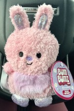 Bum Bumz 4.5 SpringBumz Bowie The Bunny Pink Plush Exclusive Extras Easter NWT