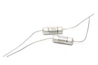 2x Siemens MKL Capacitor, 1uF / 63V, Axial B32110E, Epoxy Sealed, 1960s, NOS