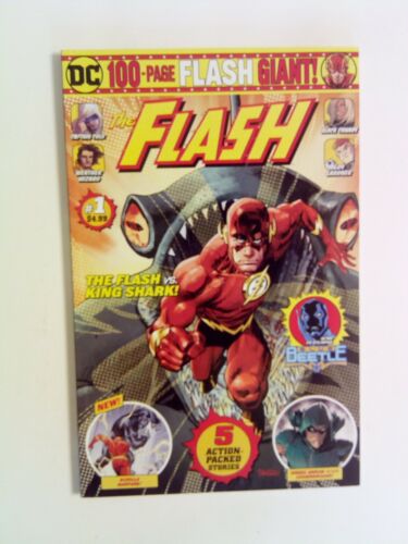 The Flash Giant #1 DC 2019 NM King Shark Blue Beetle Black Canary 100 pages - Picture 1 of 12