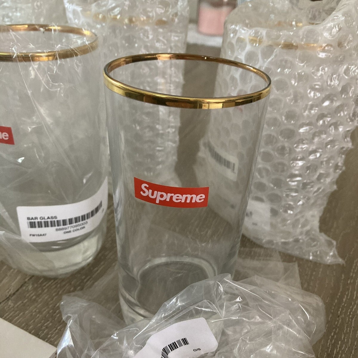 SupremeBarGlass supreme bar glass used for display only | eBay 