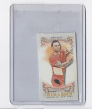 CHRIS BRICKLEY '21 TOPPS ALLEN & GINTER MINI A&G BACK PARALLEL INSERT-SHIPS FREE