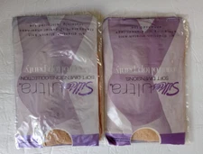 Silkies Ultra Soft Dimensions Control Top Panty Hose (2)pr Medium Nude 120201