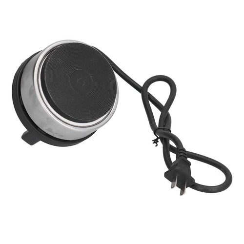 300W Mini Electric Stove Iron Hot Plate Tea Coffee Pot Warmer Heater