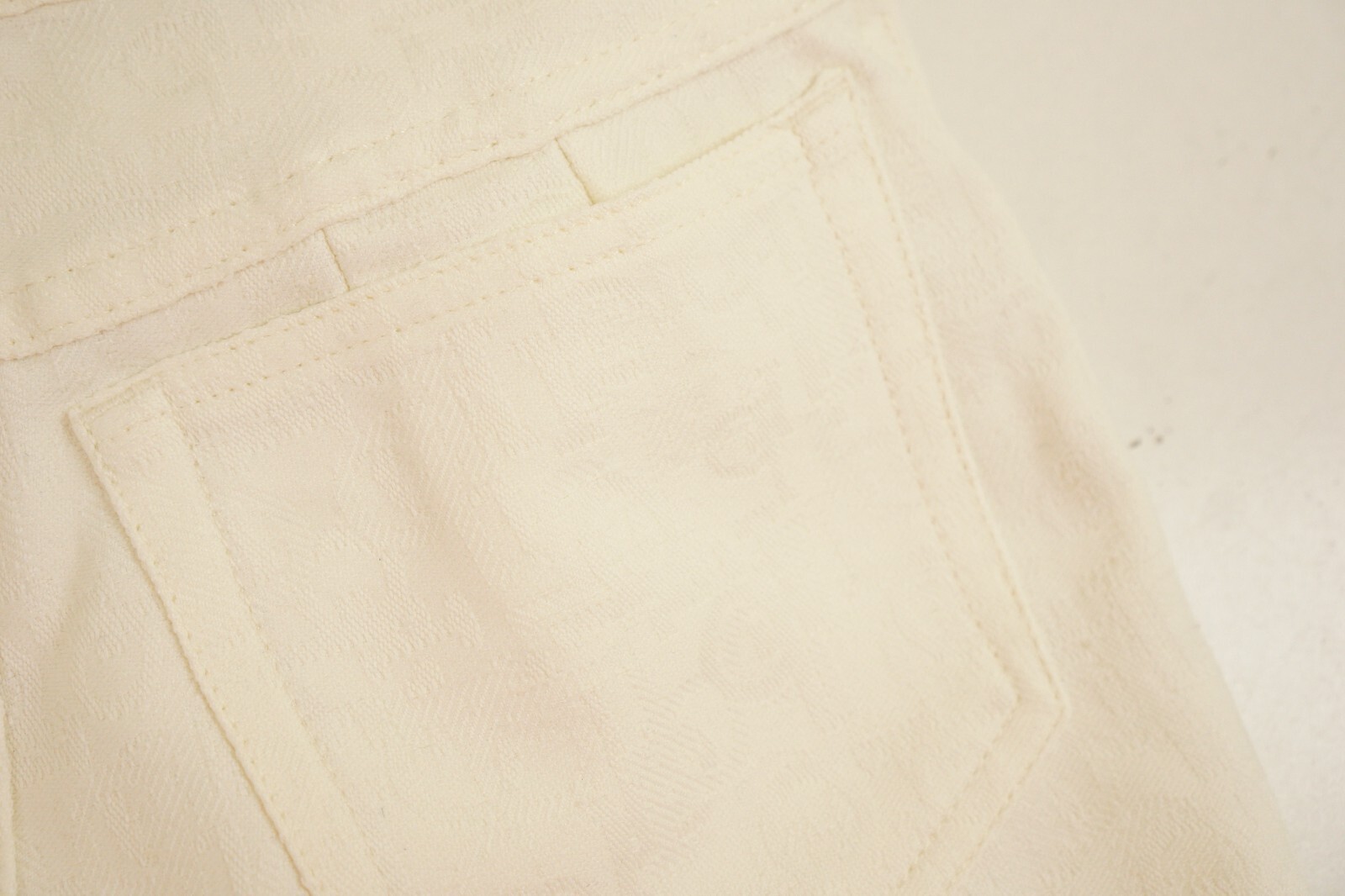 Women Roccobarocco Pants Made In Italy Vintage 90's Size I42 D36 W25 L30 JJF8 image 8