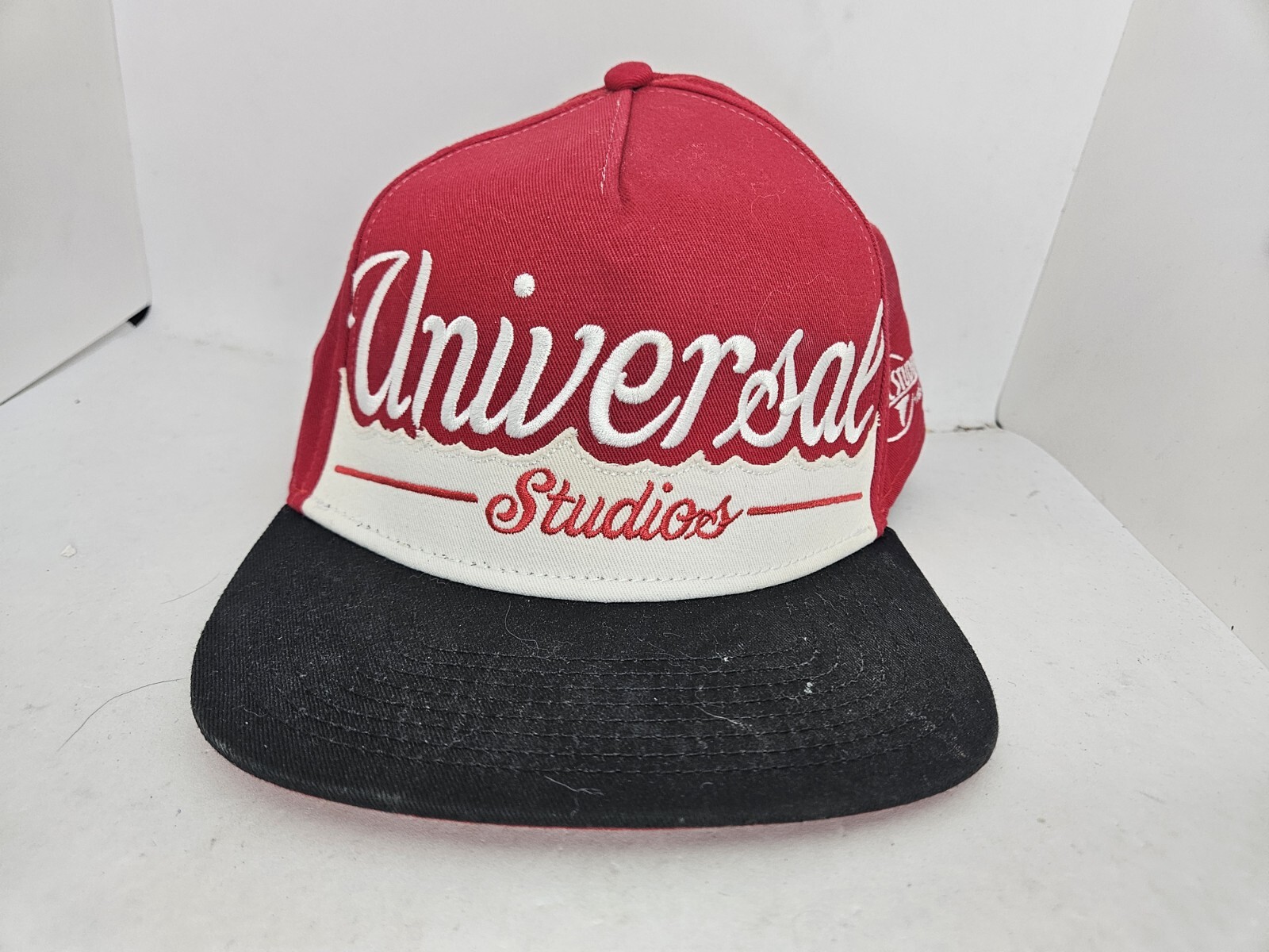 Universal Studios Snapback Hat Cap Large Logo Red… - image 1