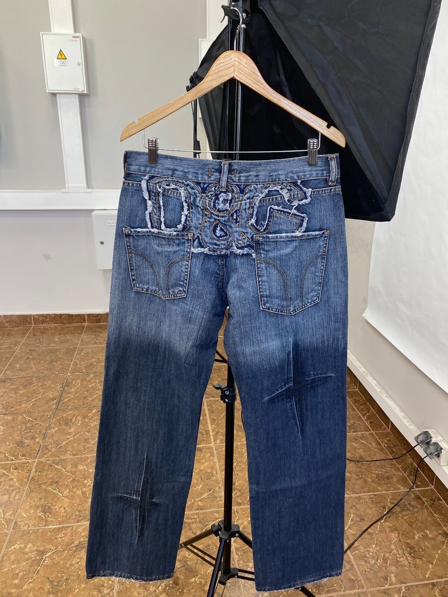 Vintage 90s Dolce Gabbana Y2K Jeans Retro Rare Hype Y2K size 34