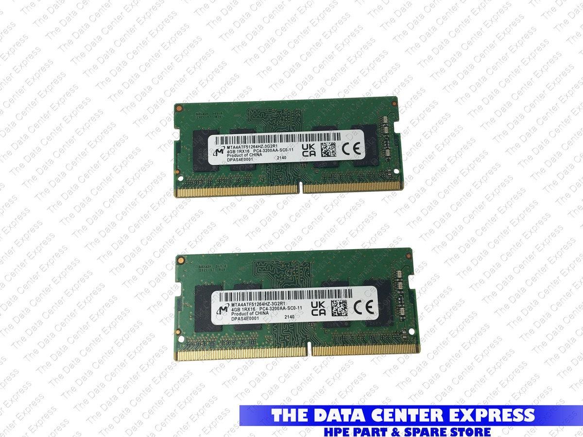 HP MEMORY RAM 8GB (2x4GB) DDR4 2400 SODIMM MICRON L83673-005