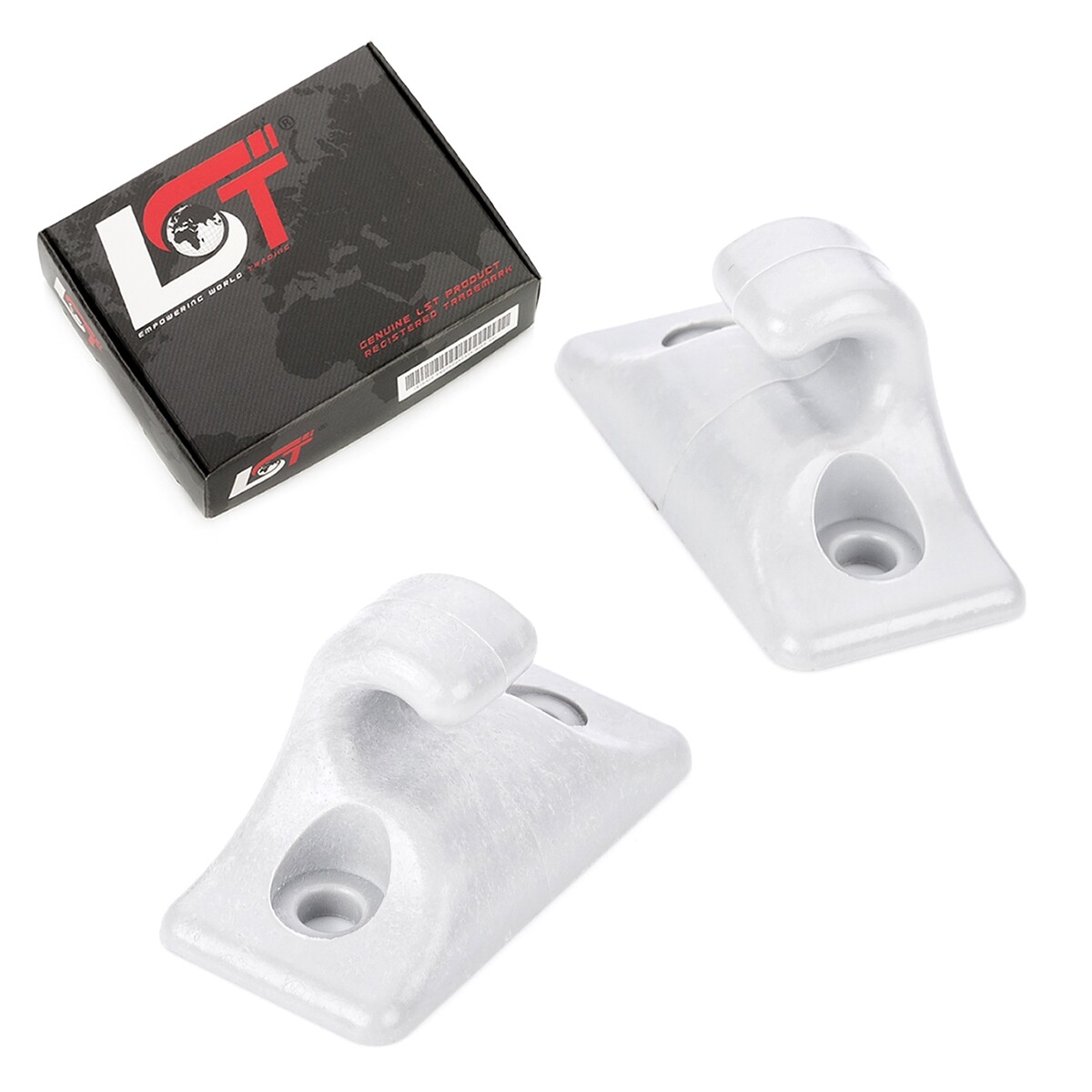 2x Sun Visor Mounting Holder Clips for Audi