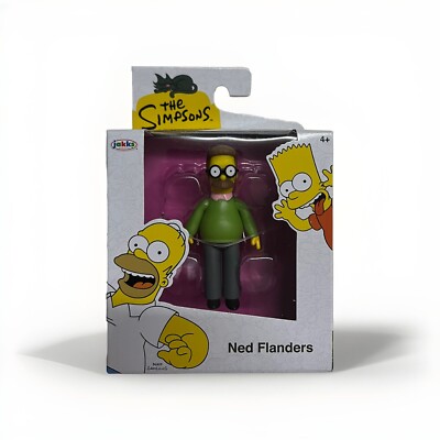 2024 Jakks Pacific Action The Simpsons Ned Flanders Figure New 2.5  New Release