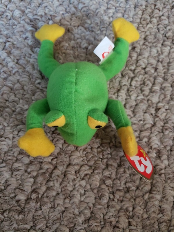 McDonald's Ty Beanie Babies Smoochy The Frog