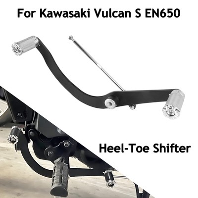 Heel-Toe Shifter +Rod For Kawasaki Vulcan 650 S SE Cafe 2015-ON Gear Shift Lever