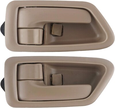 NPAUTO Inside Interior Door Handles Pair Front Rear Driver Passenger Side Replac