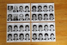1985-86 TORONTO MAPLE LEAFS Team Issue Photos KING CLANCY AL IAFRATE RICK VAIVE