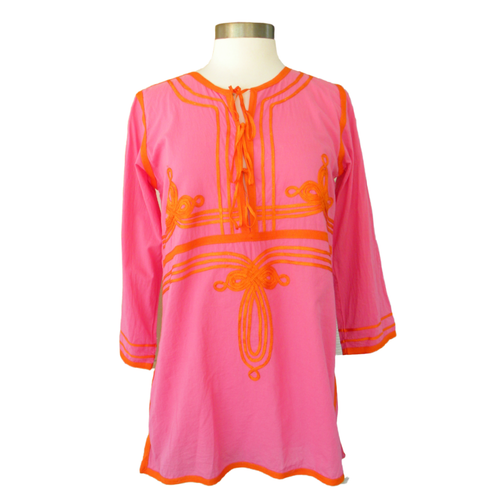 Barbara Gerwit Resort Pink and Orange 