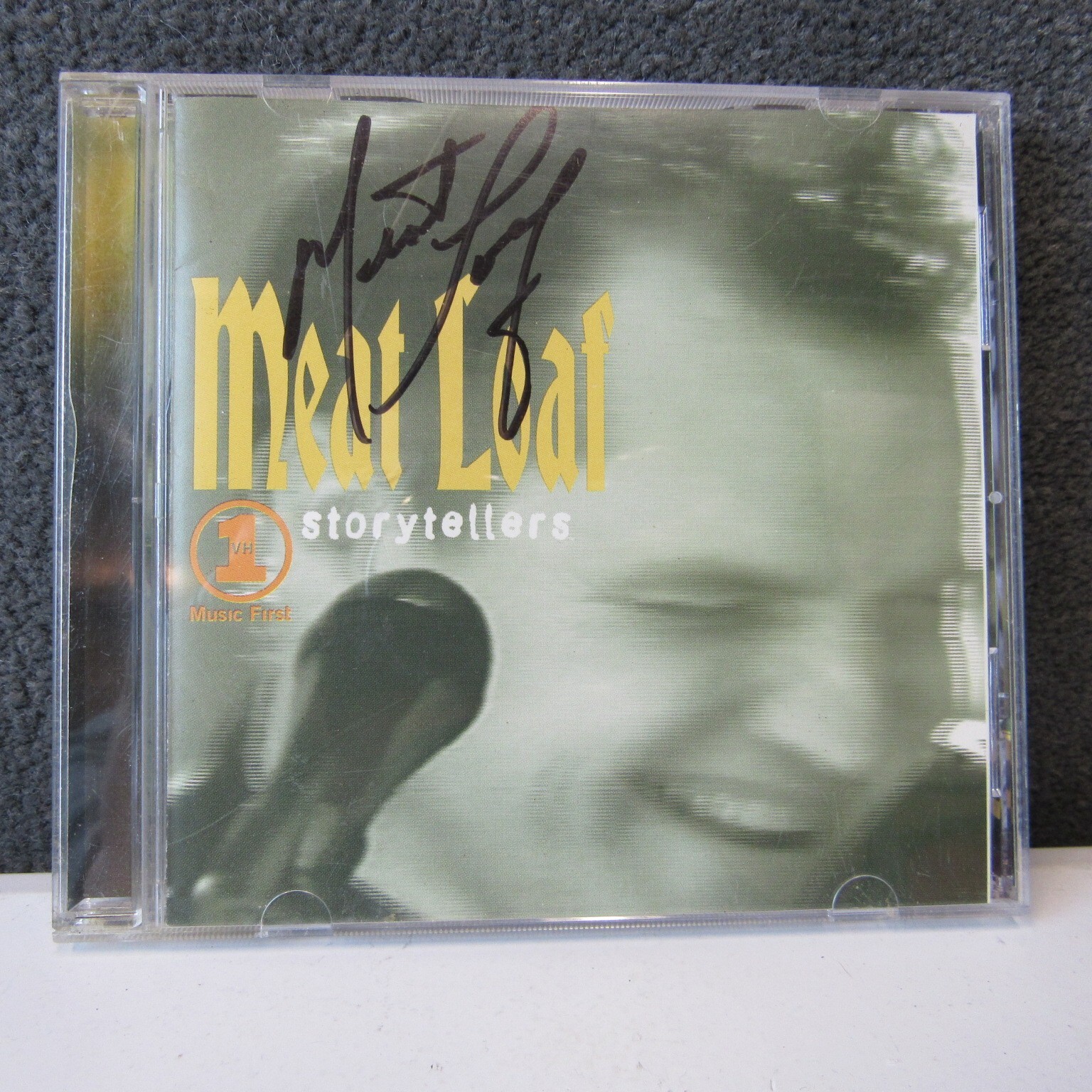 Autographed Meat Loaf VH1 Storytellers Audio Music CD, 1999 Album eBay