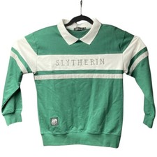 Harry Potter Women's Green and White Jumper
