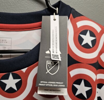 Adidas MLS New York City FC NYCFC Marvel Captain America 2023