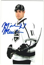 Michael Mersch Autographed 4x6 Color Photo Los Angeles Kings 2011 Draft C