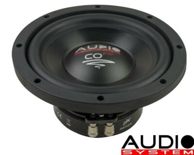 Audio System CO 08 DC CO-SERIES 200mm/8'' Doppel-Schwingspulen-Subwoofer 20cm NEU