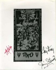 Fred Astaire Fay Wray James Stewart Signed Bas Beckett 8x10 Photo Autograph