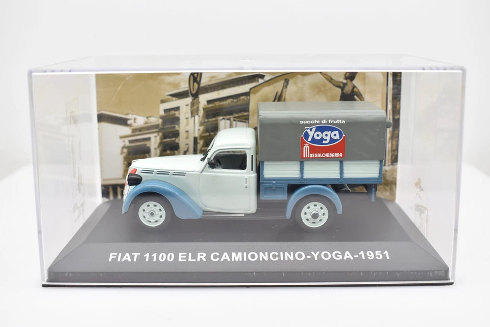 Coleção de veículos Fiat 1100 Elr de metal fundido escala 1:43 - Imagem 2 de 3