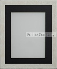 Image of Rustic Distressed Photo Frames Randall Range Champagne Gold or Silver with Mount