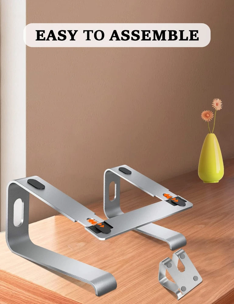 Laptop Stand for Desk，Aluminum Laptop Riser for All Laptop Stands 10-17 inche...