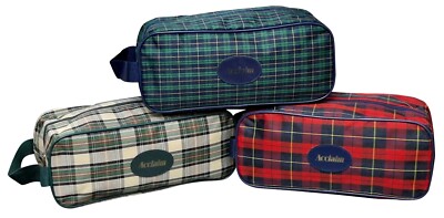 Acclaim Mull Schuhe Stiefel Tasche Tartan Muster Kariert Designs Grün Rot  Marine