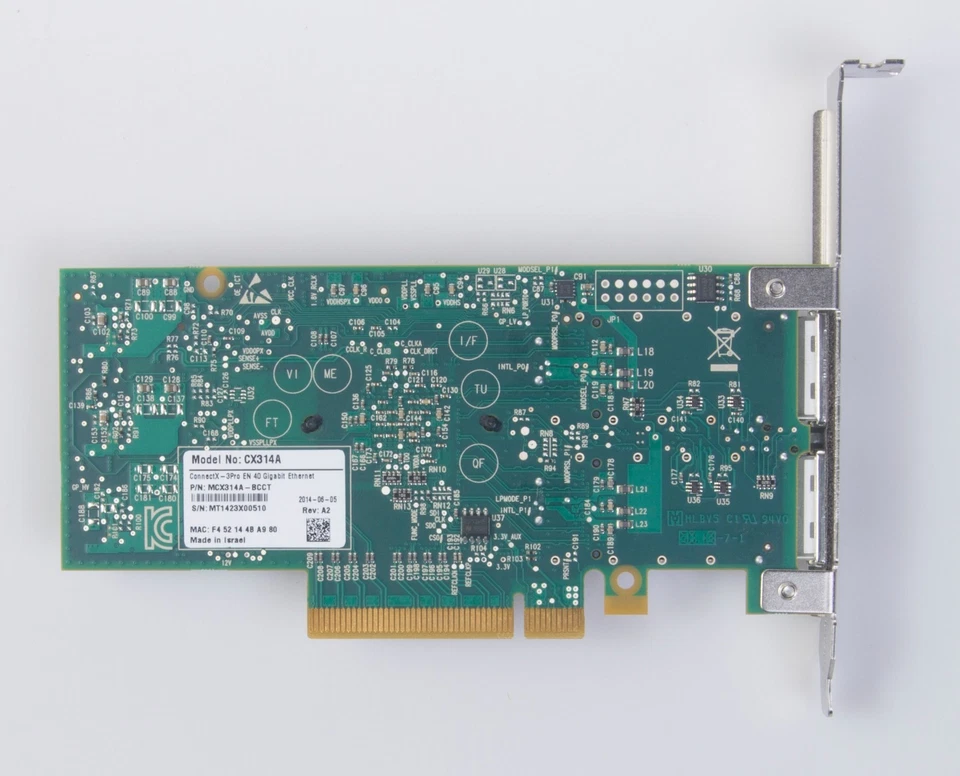 Mellanox MCX314A-BCCT 40Gb Ethernet 40GbE CX314A ConnectX-3 Pro QSFP PCIe UnRAID - Image 3 of 3