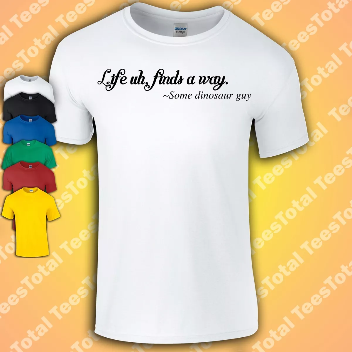 Life Uh Finds A Way Jeff Goldblum T Shirt Funny 90s Retro