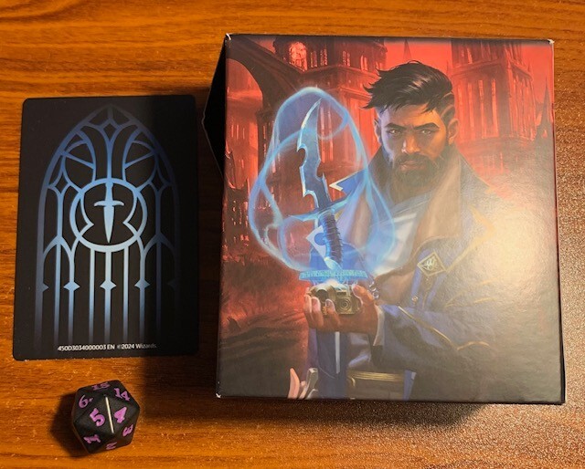 MTG 2024 Murders at Karlov Manor Empty Pre Release Box,Deck Box