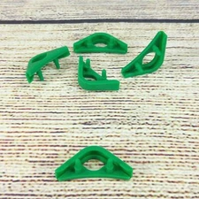 Chromax Noctua Swappable Anti-Vibration Pads 120/140mm Computer Fan Green14 Pc