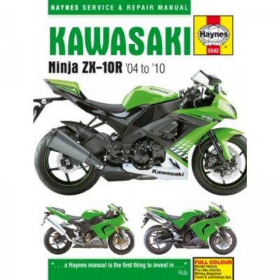 Kawasaki Motorrad Ninja ZX-10R (2004-2010) workshop manual Haynes