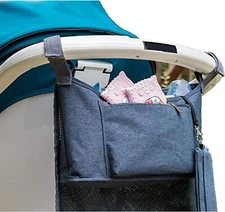 Baby Stroller Diaper Caddy Organizer for Storage On the Go with Muti Pockets NEW
