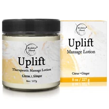 Uplift Massage Lotion – Massage Cream with Citrus & Ginger Essential Oils