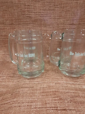 Captain Morgan 4x Krug 0,3 l "Die Zeit ist Rum"