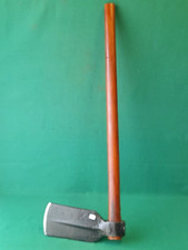 ANTICA GRANDE VECCHIA ACCETTA ASCIA SCURE SPACCALEGNA IN FERRO BATTUTO. BN91