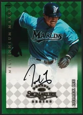Derrek Lee 1998 Donruss Signature Series Millenium Marks Autographs Auto 🔥
