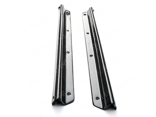 Para Mazda RX7 FC3S Fibra de Carbono Interior Alféizar de Puerta Panel de Paso Cubierta de Carrocería Kits Foto 3 de 4