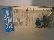 1/32 Rail Line #804 COMP. INTEGRAL MOTOR CHASSIS 16 size slot car motor NOS X