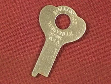 Vintage Eagle Flat Steel Trunk Padlock Key Chest Antique Lock Box Desk Cabinet 