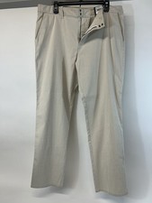 NWT Tommy Hilfiger Women s Beige and white striped pants Size 18