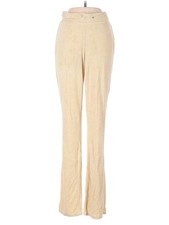 Danielle Bernstein Women Gold Casual Pants XS