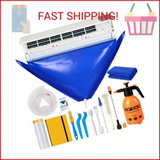 Aukdin Mini Split Cleaning Kit Bag with 2L High Pressure Sprayer, 13Pcs Professi