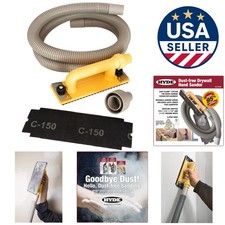 Efficient Dust-Free Drywall Sander with Adjus...