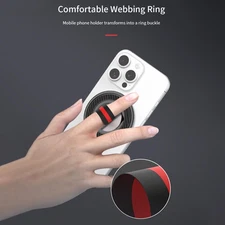 For Cell Phone Car Magnetic Mount Finger Ring Holder Stand Grip 360° Rotating