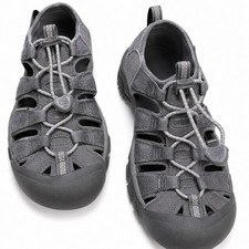 KEEN Newport H2 Waterproof Sandals Mens 8 Gray Hiking Water Shoes Fisherman