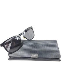 Hugo Boss Men's Full Rim Rectangle Sunglasses HG 0244/S 52x17 140 Black